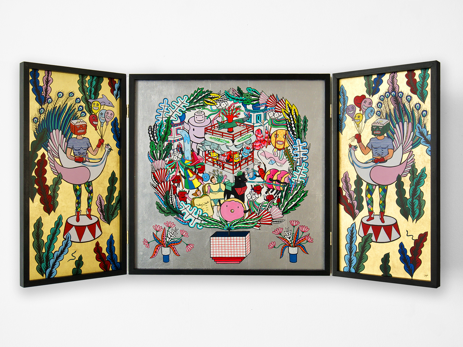 Triptych : Parade number 1