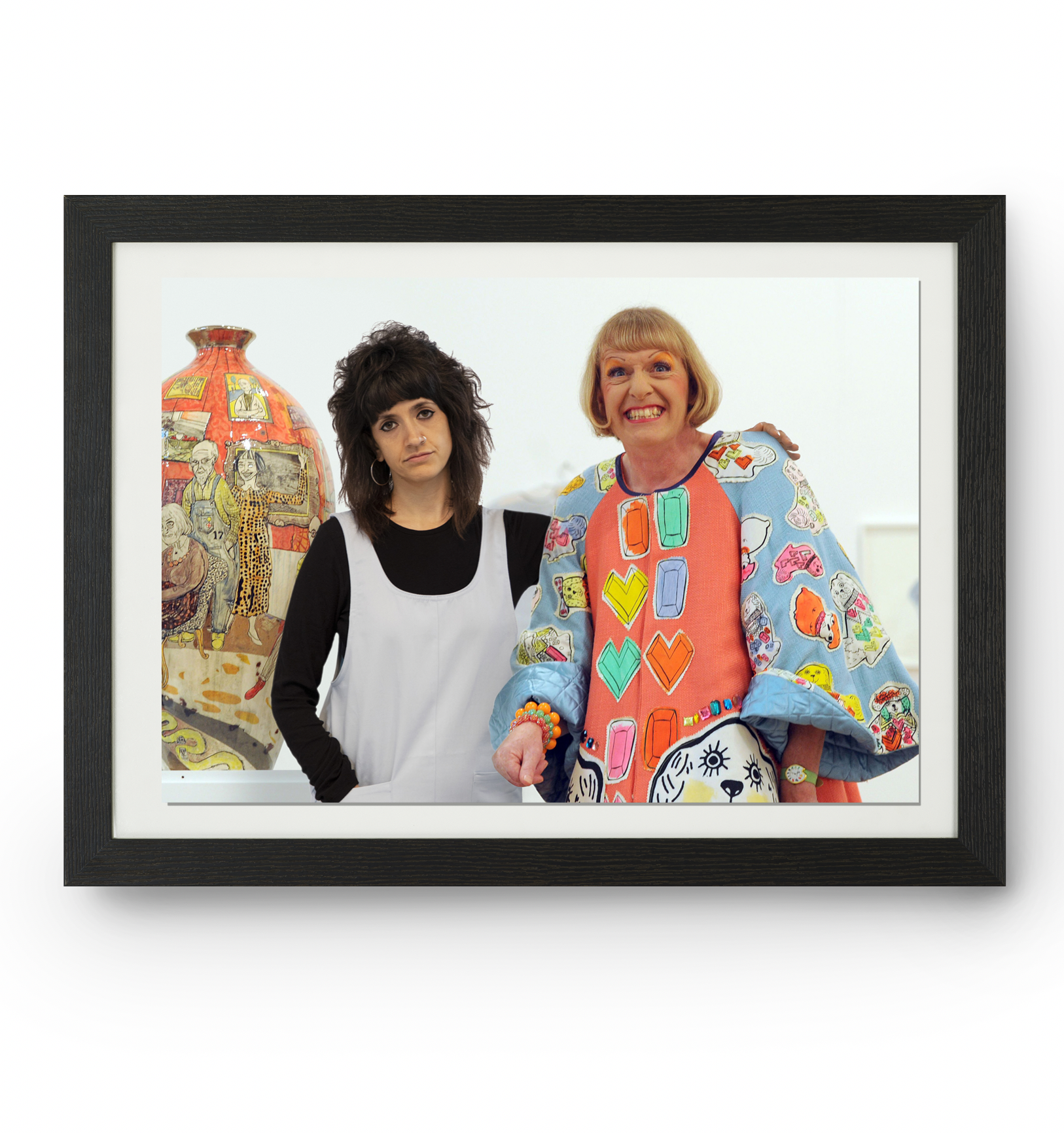 Self Portrait with fans - Grayson Perry