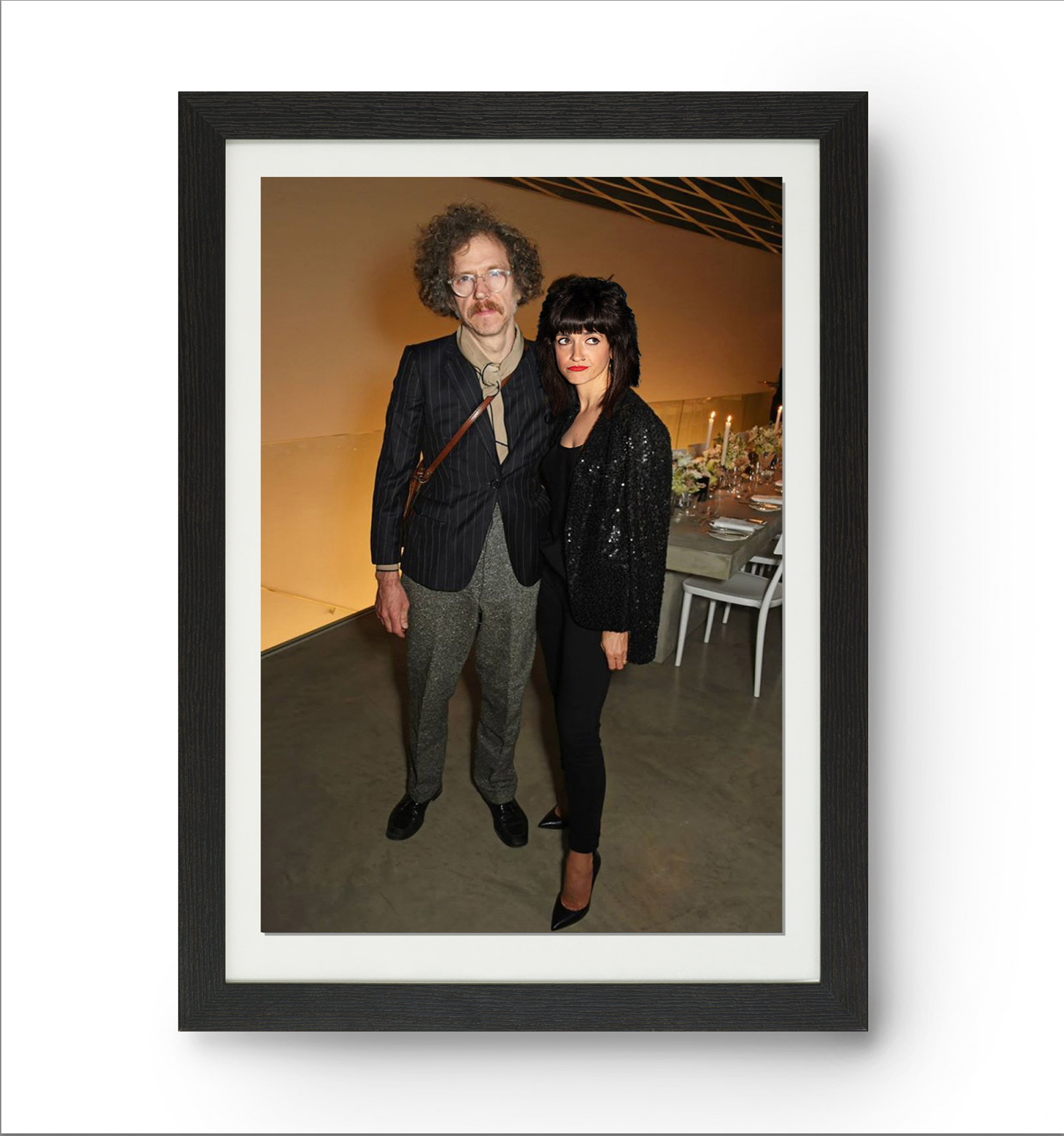Self Portrait with fans - Martin Creed